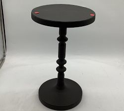 Open Box: Estelle Round Metal Accent Table (12") - Matte Black