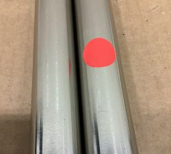 Open Box: Everson Wide Metal Storage Shelf (22"W x 34"H) - Polished Nickel