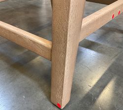 Open Box: Fenton Woven Leather Counter Stool - Legacy Taupe, Seadrift