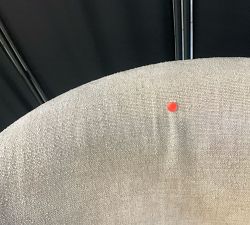 Open Box: Hyde Swivel Chair - Performance Casual Chenille Parchment