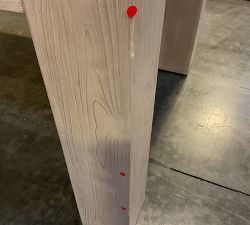 Open Box: Laguna Rectangular Extendable Dining Table (86"-110") - Sand Dune