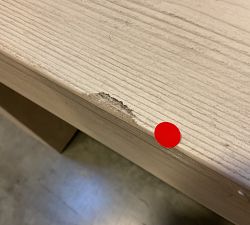 Open Box: Laguna Rectangular Extendable Dining Table (86"-110") - Sand Dune