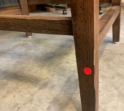 Open Box: Layton Upholstered Counter Stool (25.5") - Performance Heathered Basketweave Dove, Vintage Amber