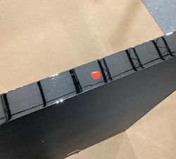 Open Box: Linden Rectangular Pivot Mirror (24"W x 37"H) - Chrome