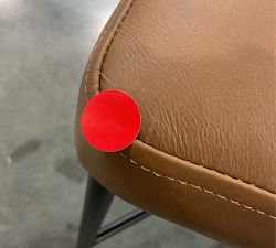 Open Box: Maison Leather Dining Chair - Churchfield Camel