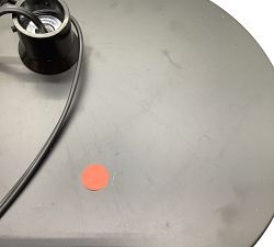 Open Box: Payton Metal Arc Floor Lamp (74") - Black