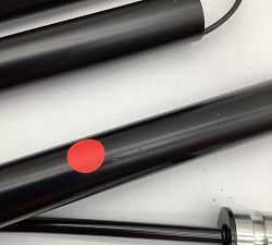 Open Box: Payton Metal Arc Floor Lamp (74") - Black