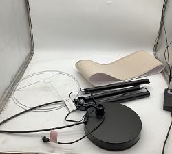 Open Box: Payton Metal Arc Floor Lamp (74") - Black