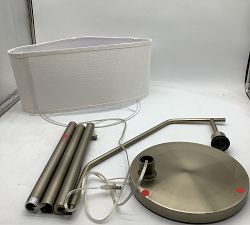 Open Box: Payton Metal Floor Lamp (65") - Antique Brass