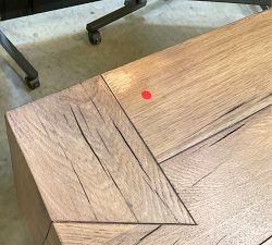 Open Box: Raymond Square Reclaimed Wood End Table (24") - Natural