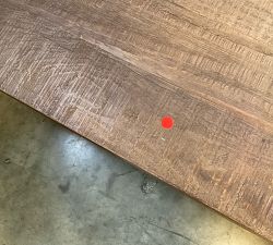 Open Box: Rockport Square Reclaimed Wood Coffee Table (44") - Cocoa Brown