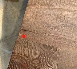 Open Box: Rockport Square Reclaimed Wood Coffee Table (44") - Cocoa Brown