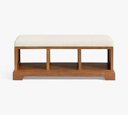 Open Box: Scarlett Entryway Storage Bench - Brogan Brown