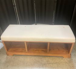 Open Box: Scarlett Entryway Storage Bench - Brogan Brown