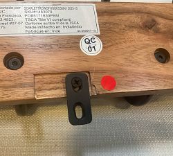 Open Box: Scarlett Row of Hooks, 7 Hooks (36") - Brogan Brown