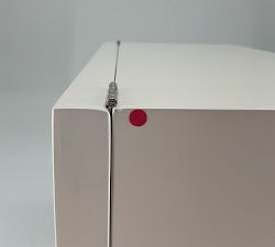 Open Box: Stella Jewelry Box, Large - Dutch White