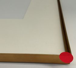 Open Box: Stowe Modern Metal Frame (16" x 20") - Brass