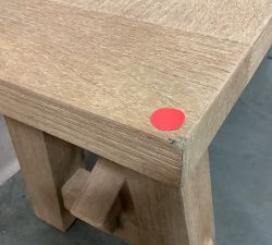 Open Box: Toscana Dining Bench (14"W x 60"L) - Seadrift