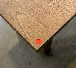 Open Box: Toscana Dining Bench (14"W x 60"L) - Seadrift