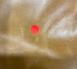 Open Box: Tyler Roll Arm Manual Tall Recliner with Nailheads (41") - Statesville Caramel, Espresso