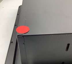 Open Box: Vintage Recessed Medicine Cabinet (17"x 27") - Matte Black