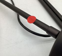 Open Box: Windham Alabaster Dome Pendant (12") - Bronze