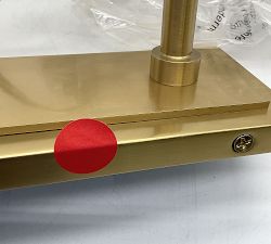 Open Box: Kinley Plug-In Medium Picture Light, Large (24") - Aged Brass