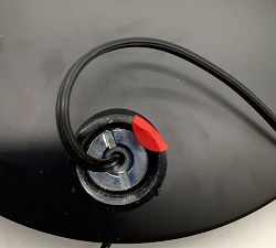 Open Box: Payton Metal Floor Lamp (65") - Black