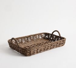 Chestnut Woven Tray