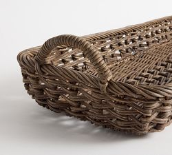 Chestnut Woven Tray