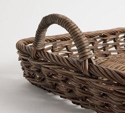 Chestnut Woven Tray