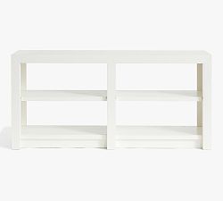 Open Box: Dillon Low Bookcase (58") - Montauk White