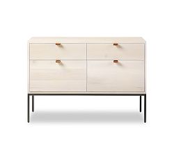 Open Box: Graham Wide Modular File Cabinet (45") - White