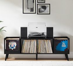 Elliot Record Player Storage Console