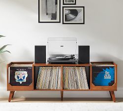Elliot Record Player Storage Console