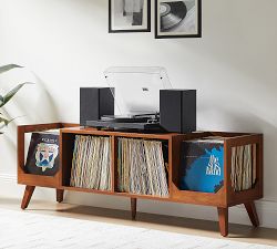 Elliot Record Player Storage Console