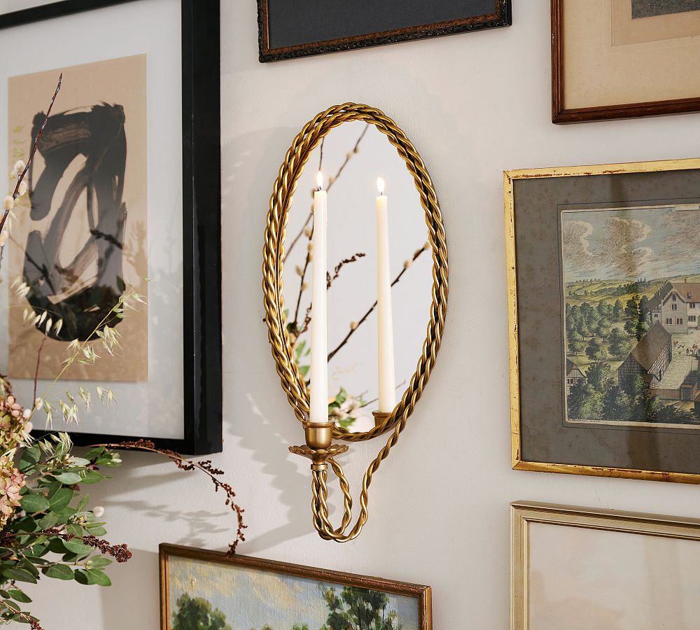 Colleen Mirrored Sconce by Pottery Barn