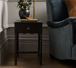 Noelle Rectangular Side Table (14")