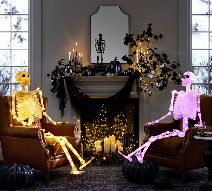Lit Mr. Bones | Pottery Barn