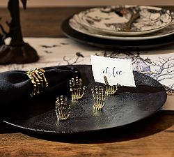 Skeleton Hand Place Card Holders - Set of 4