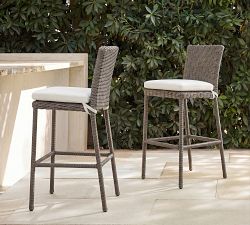 Huntington Wicker Outdoor Barstool