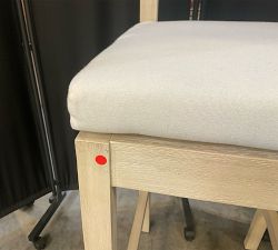 Open Box: Indio Coastal Barstool with High Performance Cushion Covers (30") - Natural Canvas, Biscotti &amp; Oat Rope