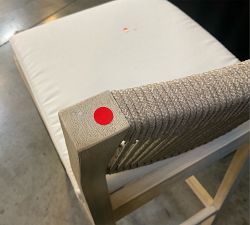 Open Box: Indio Coastal Outdoor Bar Stool (30") - Biscotti &amp; Oat Rope
