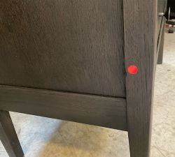 Open Box: Joselyn Nightstand (30") - Smoked Black Oak