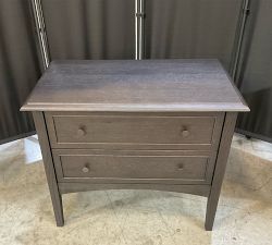 Open Box: Joselyn Nightstand (30") - Smoked Black Oak