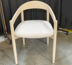 Open Box: Laguna Dining Chair - Performance Boucle Oatmeal, Sand Dune