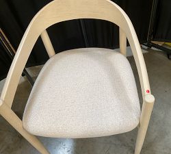 Open Box: Laguna Dining Chair - Performance Boucle Oatmeal, Sand Dune