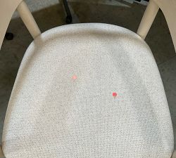 Open Box: Laguna Dining Chair - Performance Boucle Oatmeal, Sand Dune