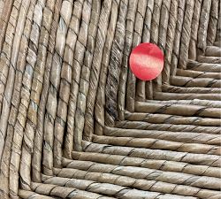 Open Box: Malibu Woven Counter Stool (24") - Honey