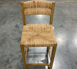 Open Box: Malibu Woven Counter Stool (24") - Honey